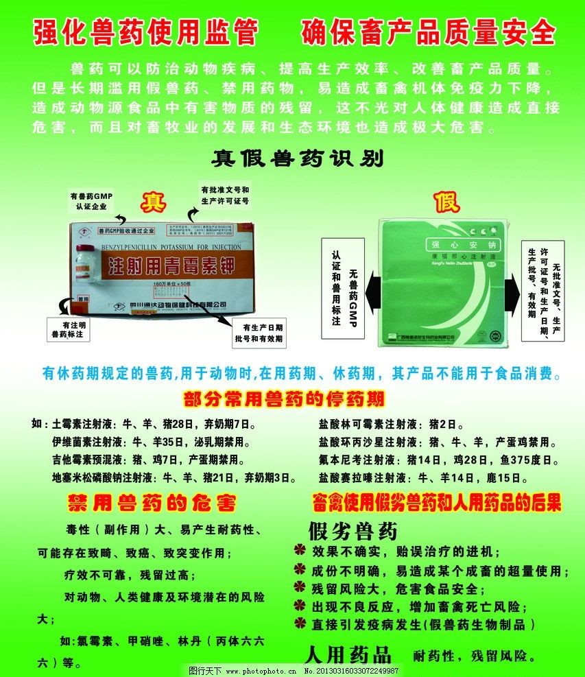兽药监察315宣传